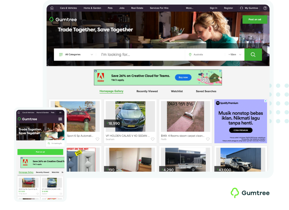 website preview