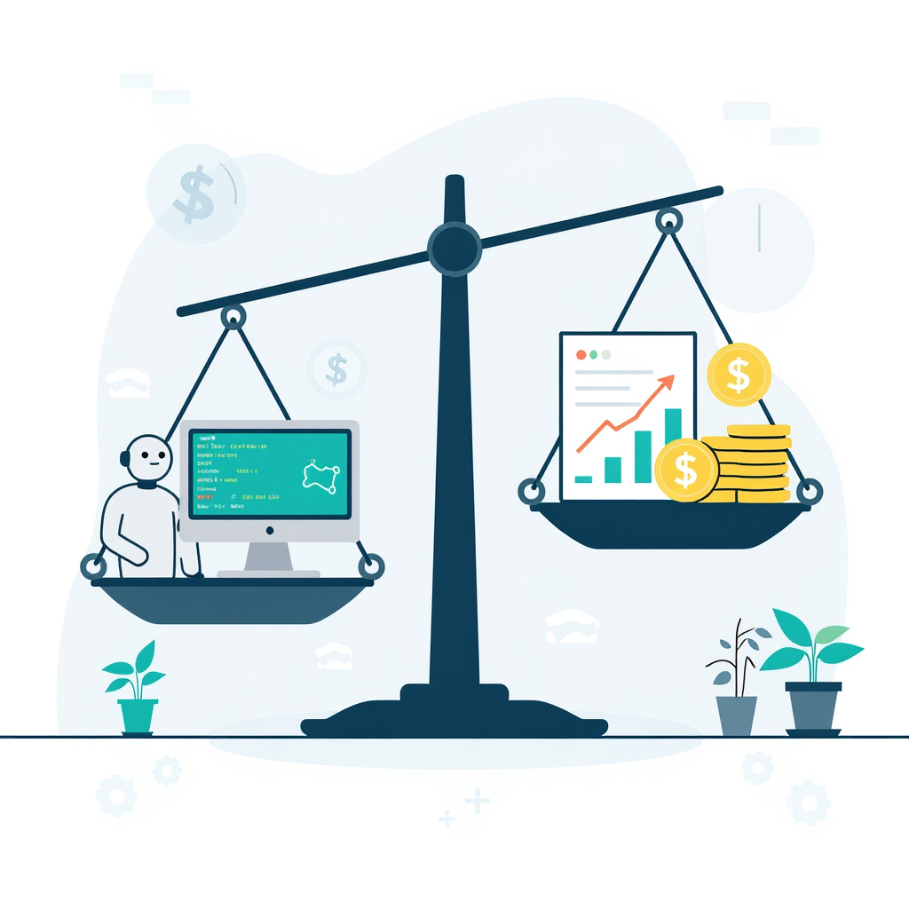 Graphic representation of the topic Australian AI funding reaches historic highs with sustainability concerns