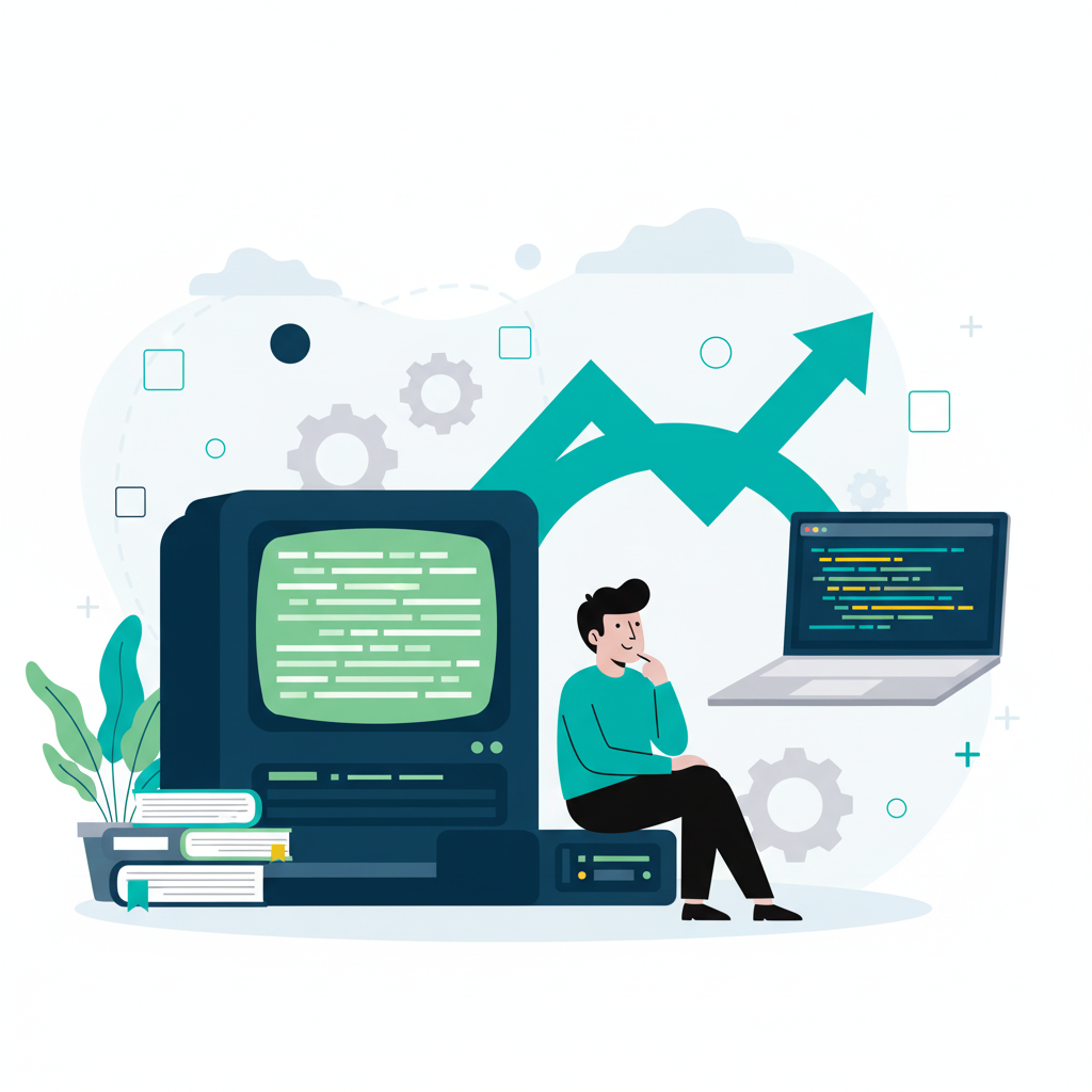 Graphic representation of the topic Learning COBOL and Mainframe Systems in 2025 - Legacy Technology Career Paths and Opportunities