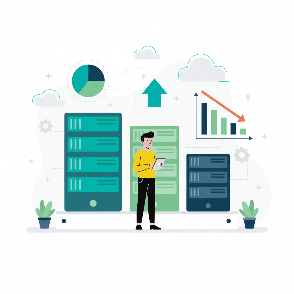 Graphic representation of the topic The Rule of Three in Cloud Computing - Why Markets Always Concentrate Around Exactly Three Dominant Providers