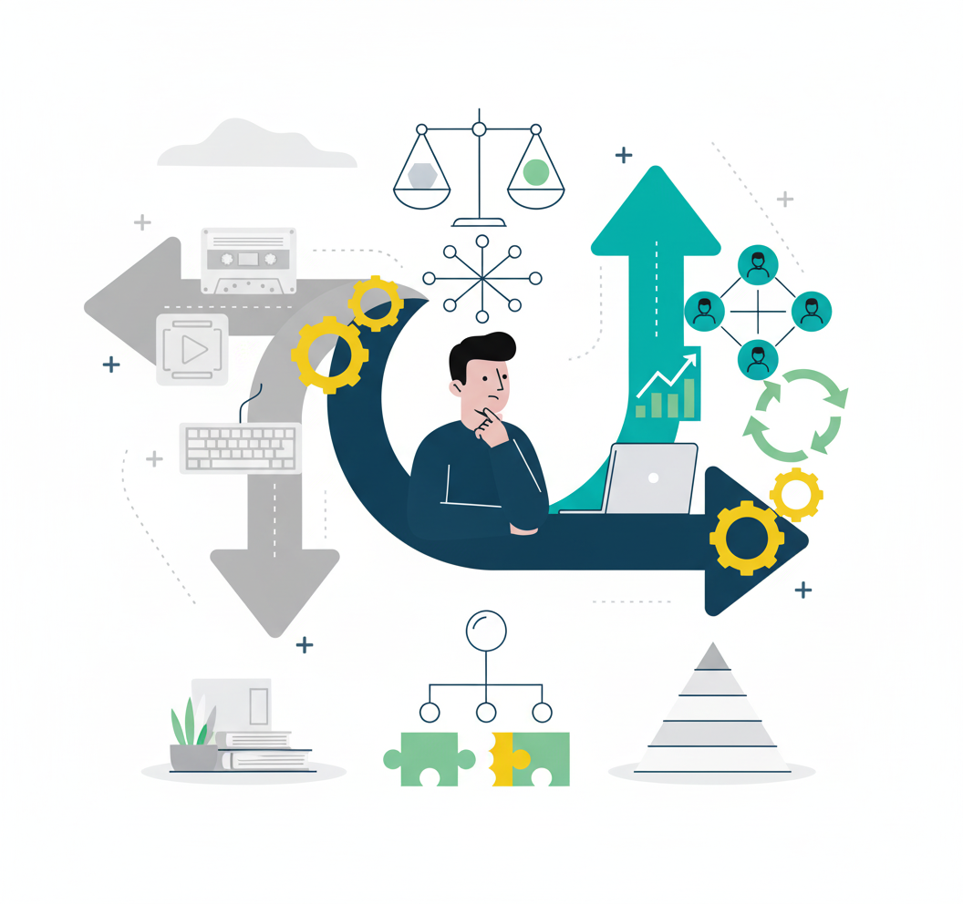 Graphic representation of the topic Protocol Wars and the Triumph of Good Enough