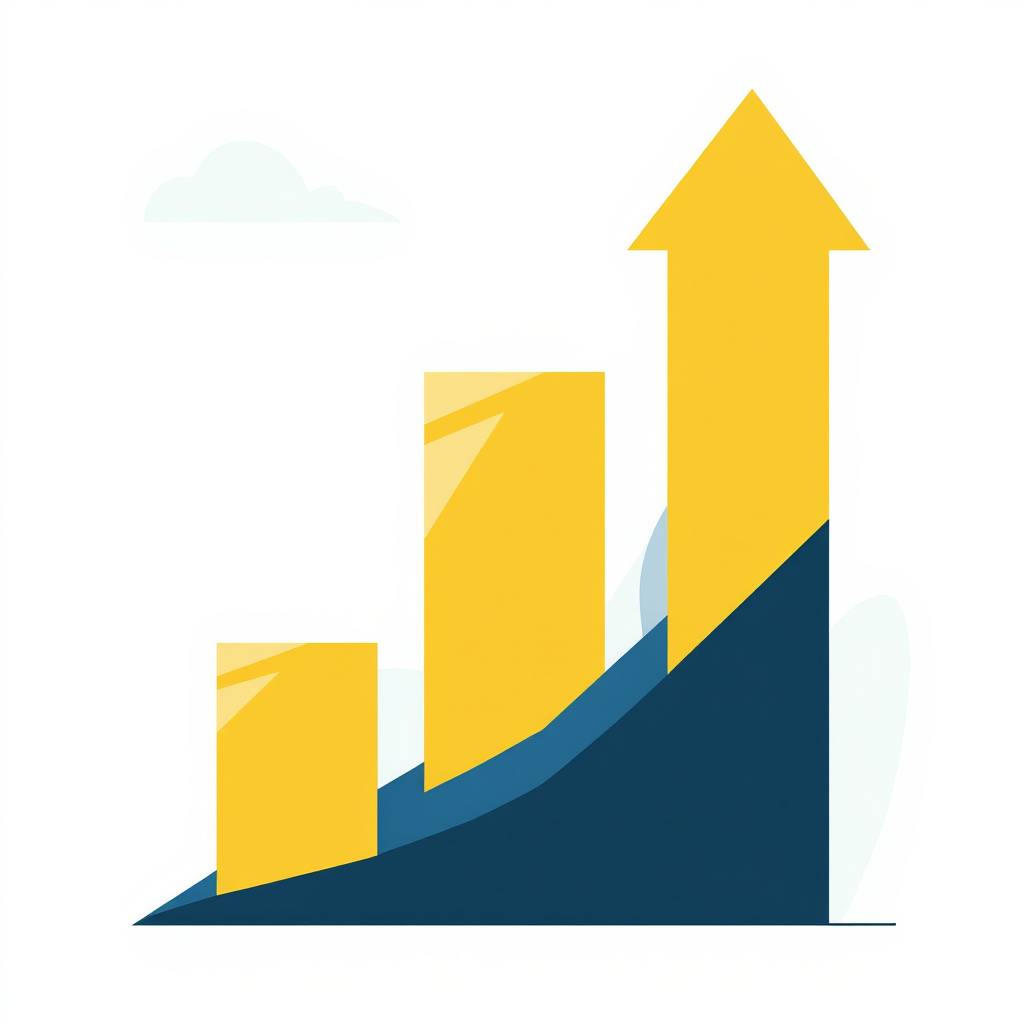 Abstract visualization of trillion dollar market valuations showing ascending bars representing tech giant growth