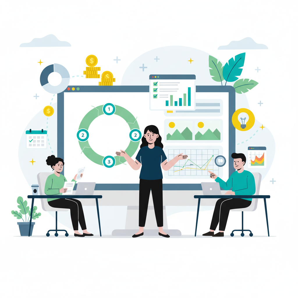 Graphic representation of the topic AI Investment Decision Framework and Governance