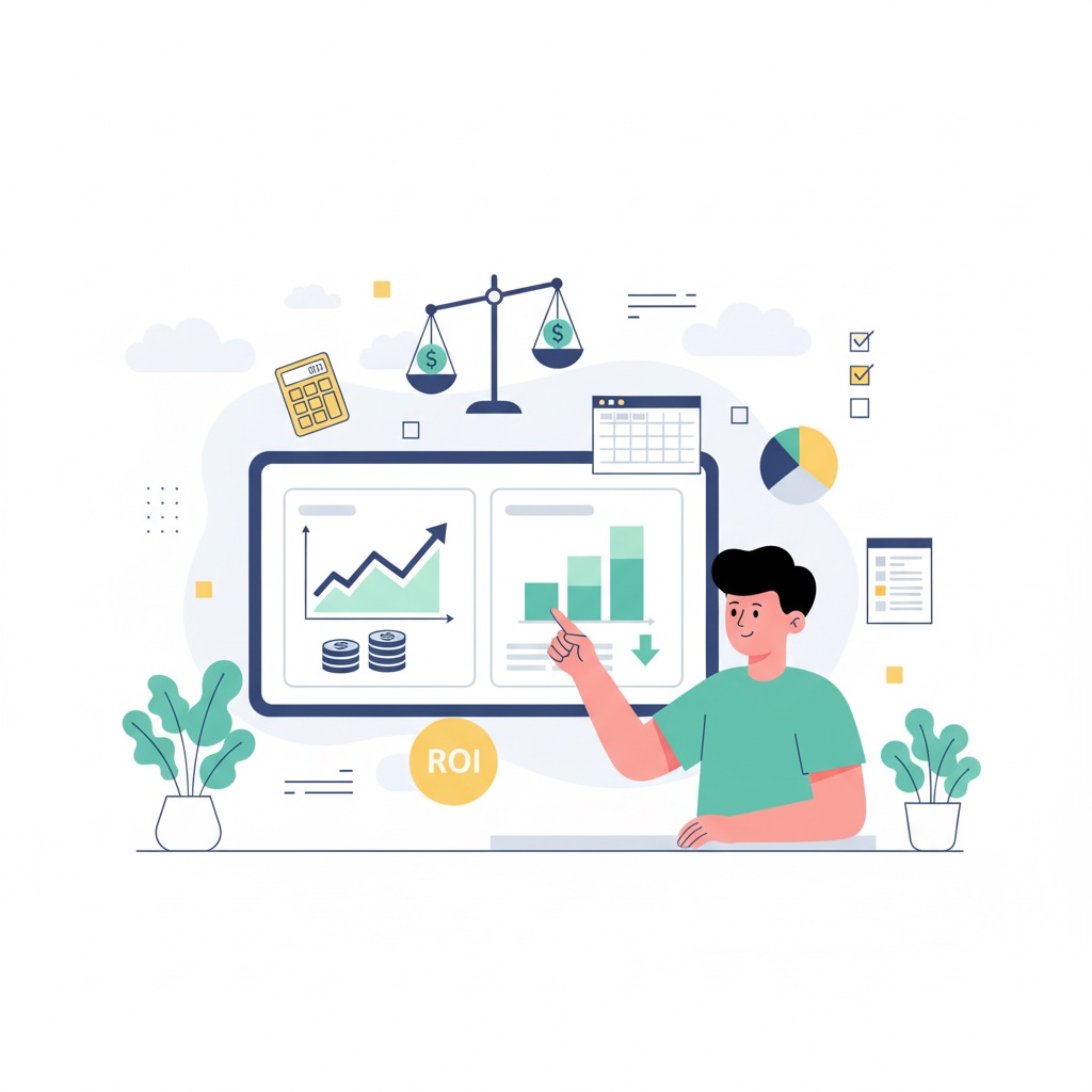 Graphic representation of the topic VMware Migration TCO Analysis - Calculating the True Cost of Staying vs Leaving