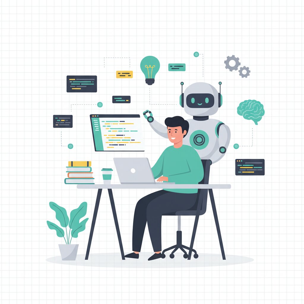 Graphic representation of the topic How AI Tools Are Transforming the Skills Your Engineering Team Needs