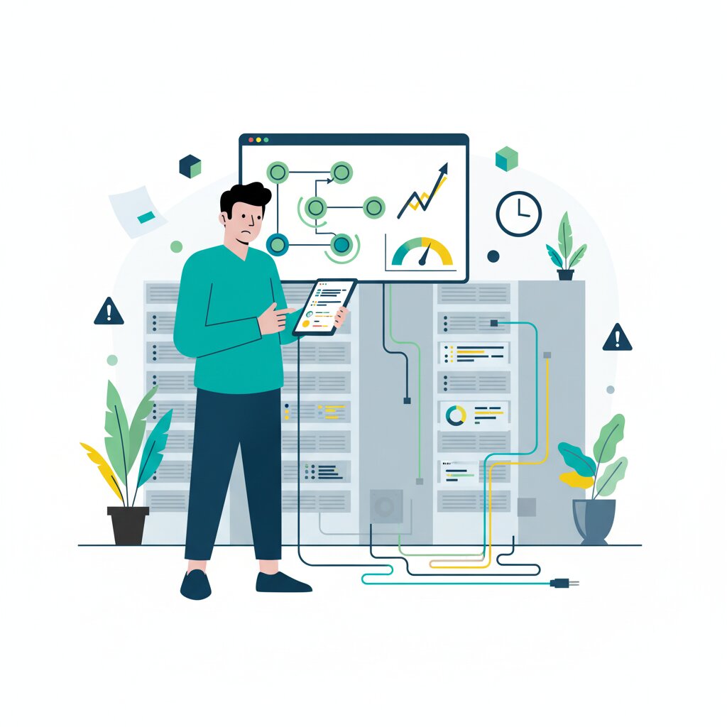 Graphic representation of the topic Bandwidth and Latency Constraints in AI Projects
