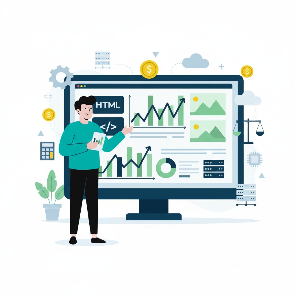 Graphic representation of the topic Inference Economics and AI Cost Management