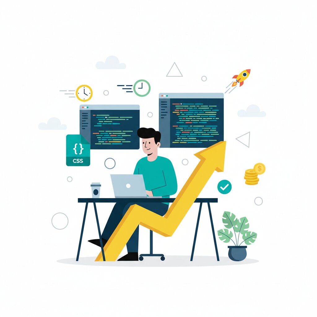 Graphic representation of the topic The Boring Stack Advantage: Why Successful Solo Founders Choose PHP Over React