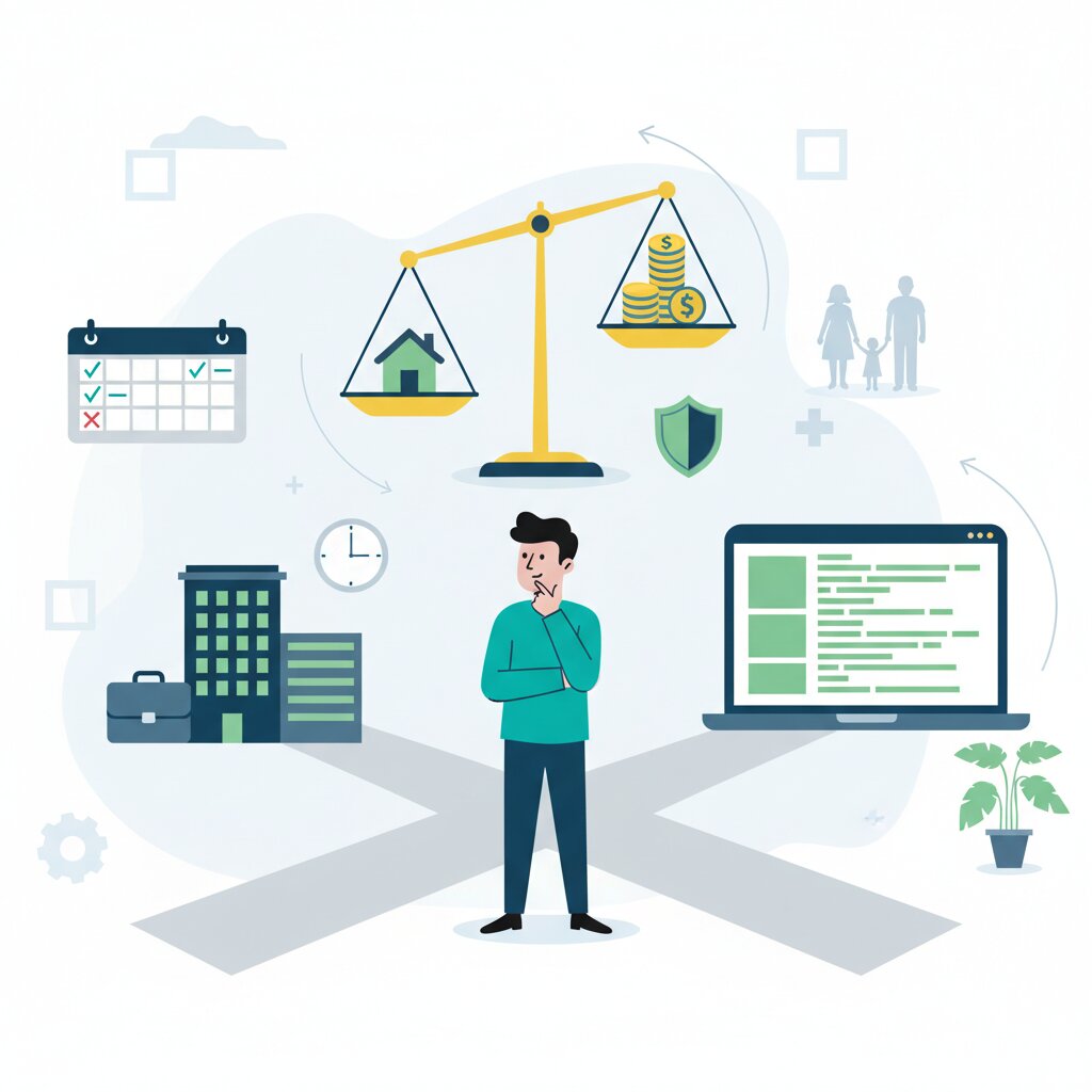 Graphic representation of the topic The Patient Path: Transitioning to Solo Founder with Family and Mortgage Risk Mitigation