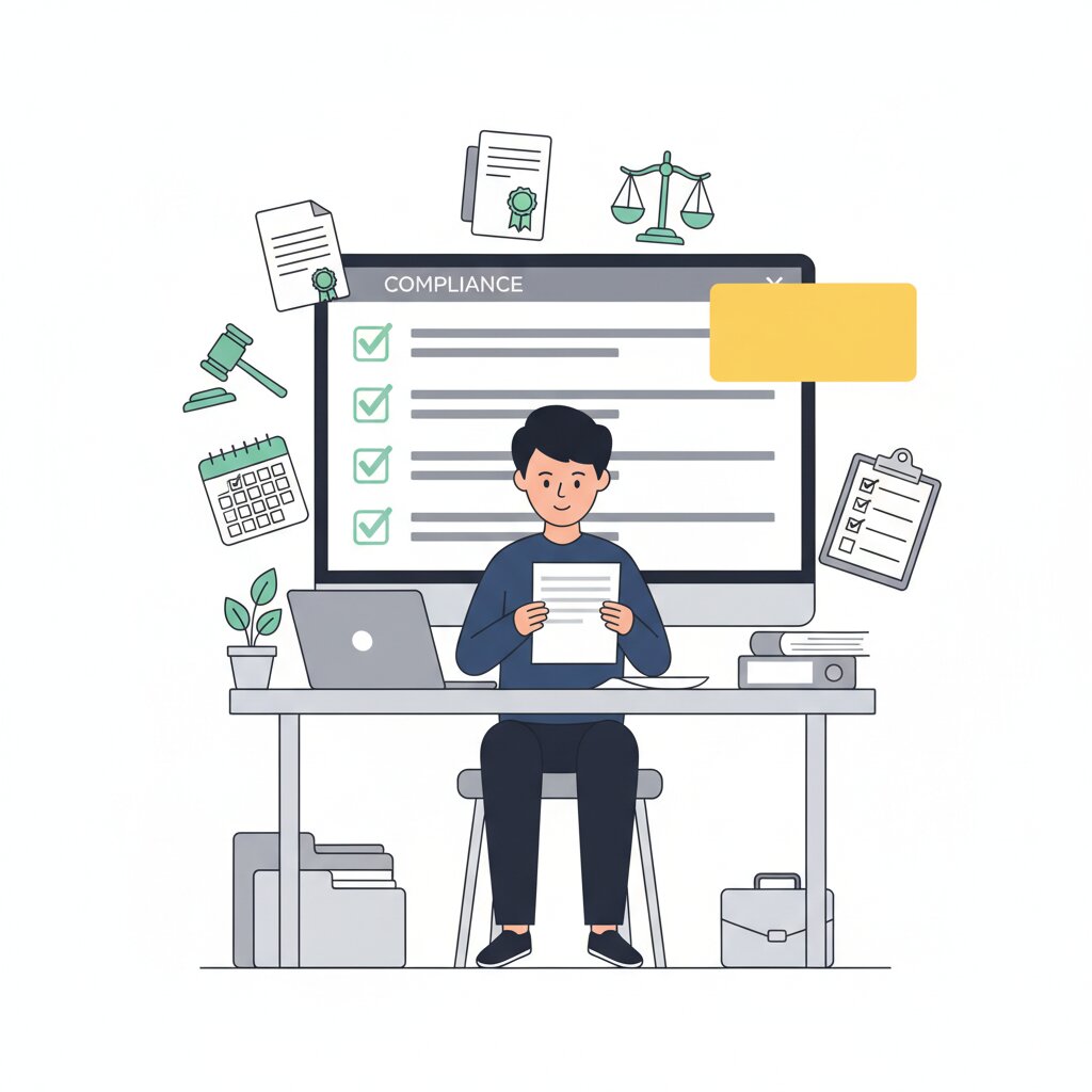 Graphic representation of the topic Legal and Compliance Requirements for Tech Company Sabbatical Programs