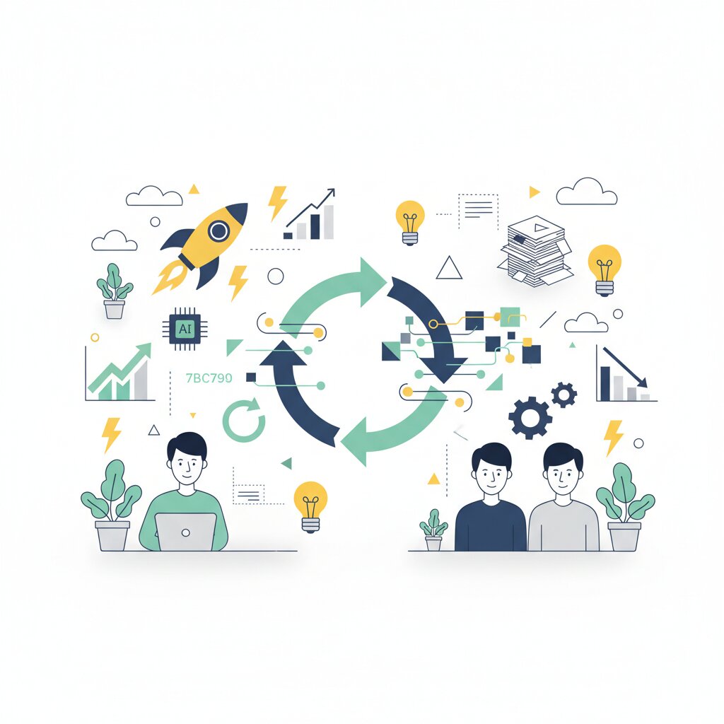 Graphic representation of the topic Startup 'Refounding' Trend