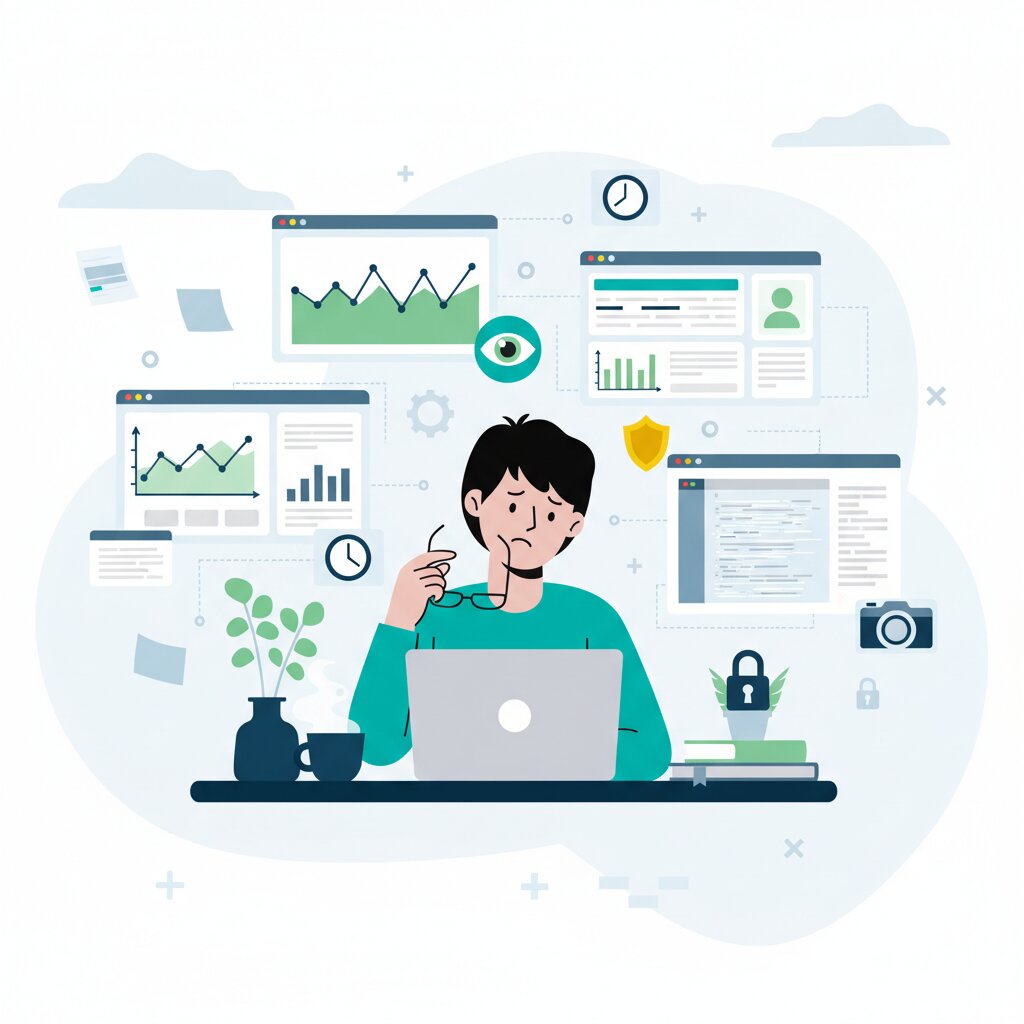 Graphic representation of the topic What is Bossware and How Employee Monitoring Technology Actually Works