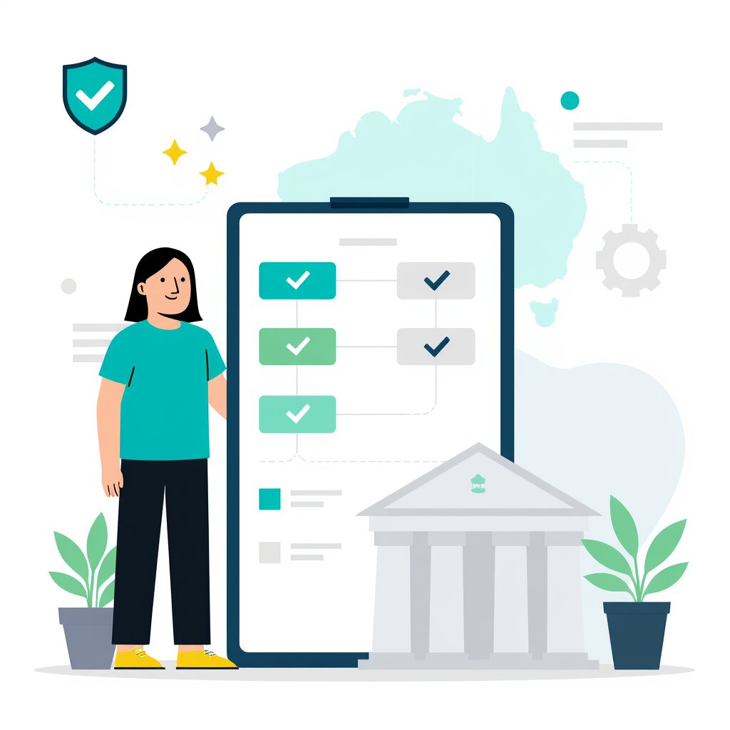Graphic representation of implementing AI governance frameworks in Australian organisations using the AI6 framework