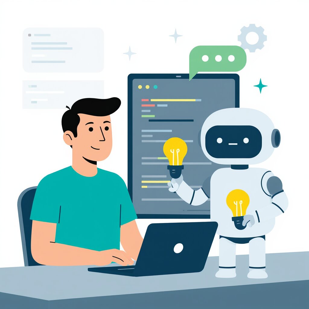 Graphic representation of the topic What is Vibe Coding and Why It Matters for Engineering Leaders