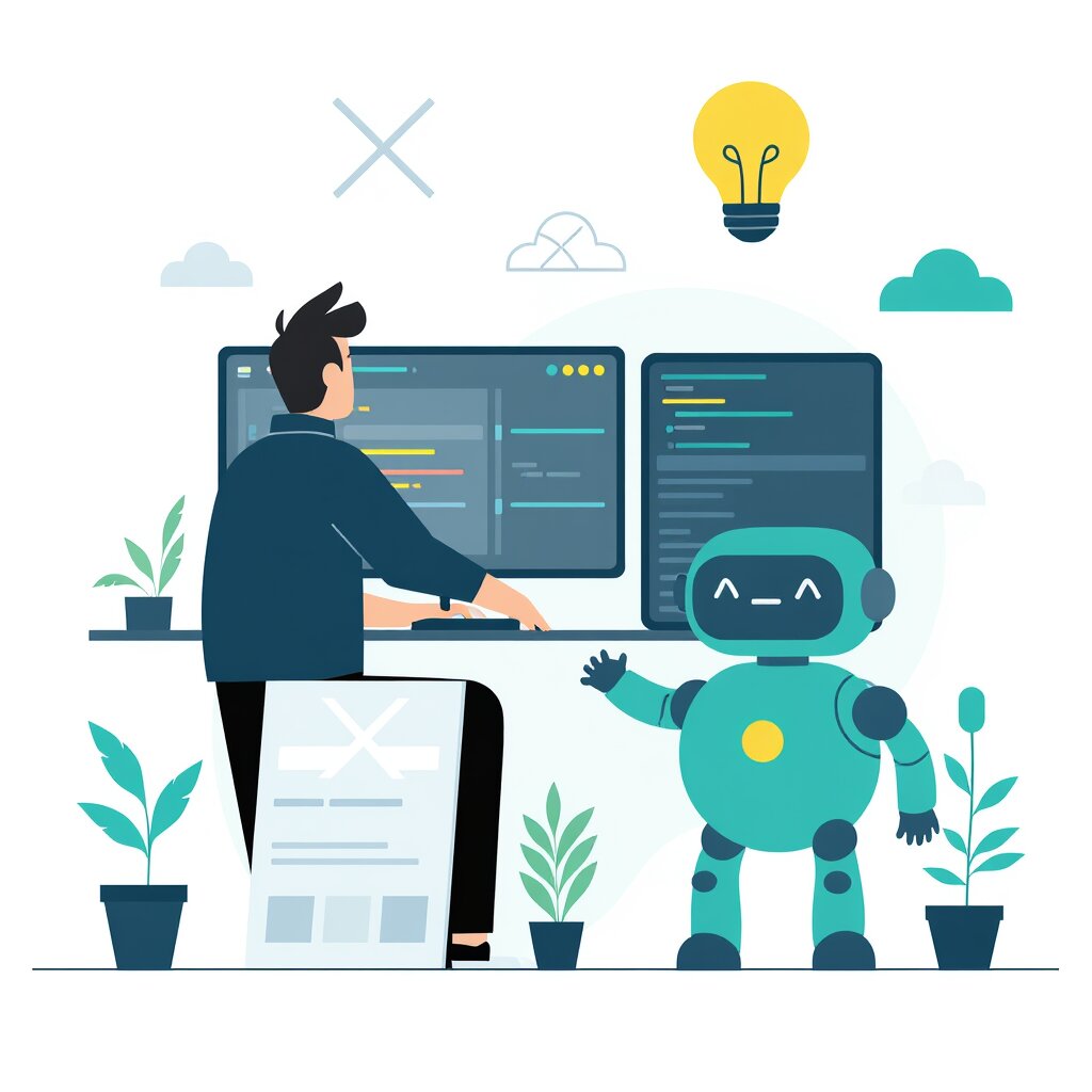 Graphic representation of the topic The IDE Wars: Cursor's B Bet and the Fight for How All Code Gets Written