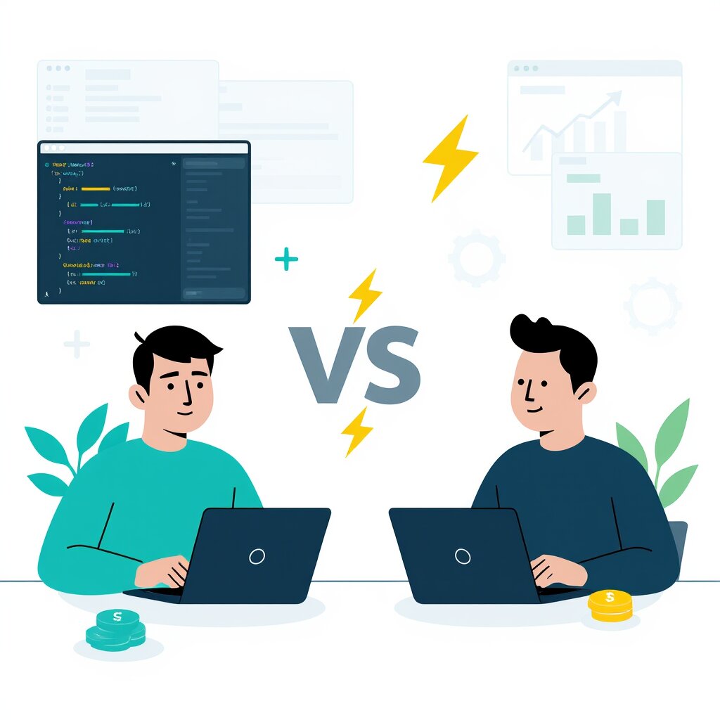 Graphic representation of the topic The IDE Wars: Cursor's B Bet and the Fight for How All Code Gets Written