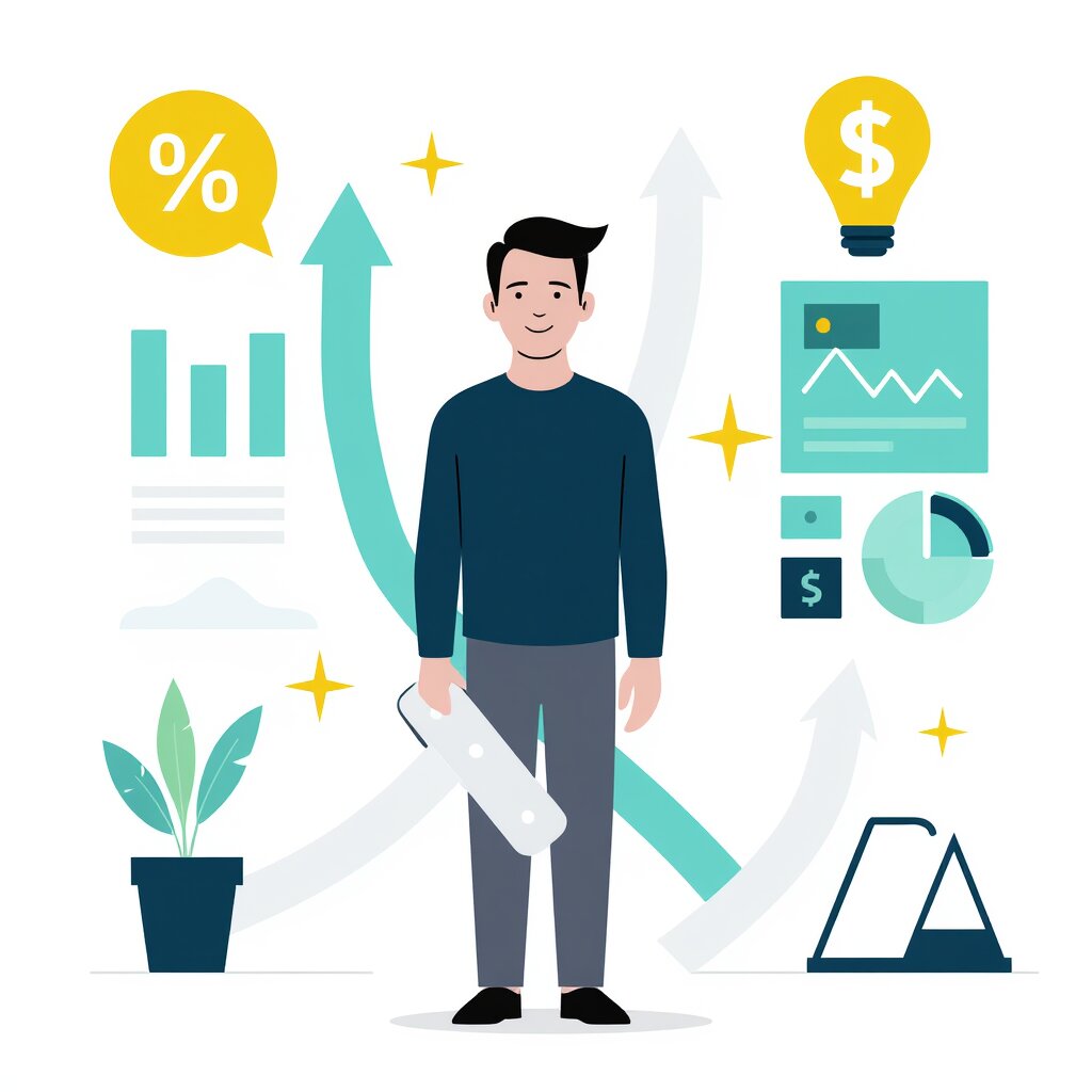 Graphic representation of the topic The AI Bubble Debate - 95% Getting Zero ROI or the Most Important Thing Ever?