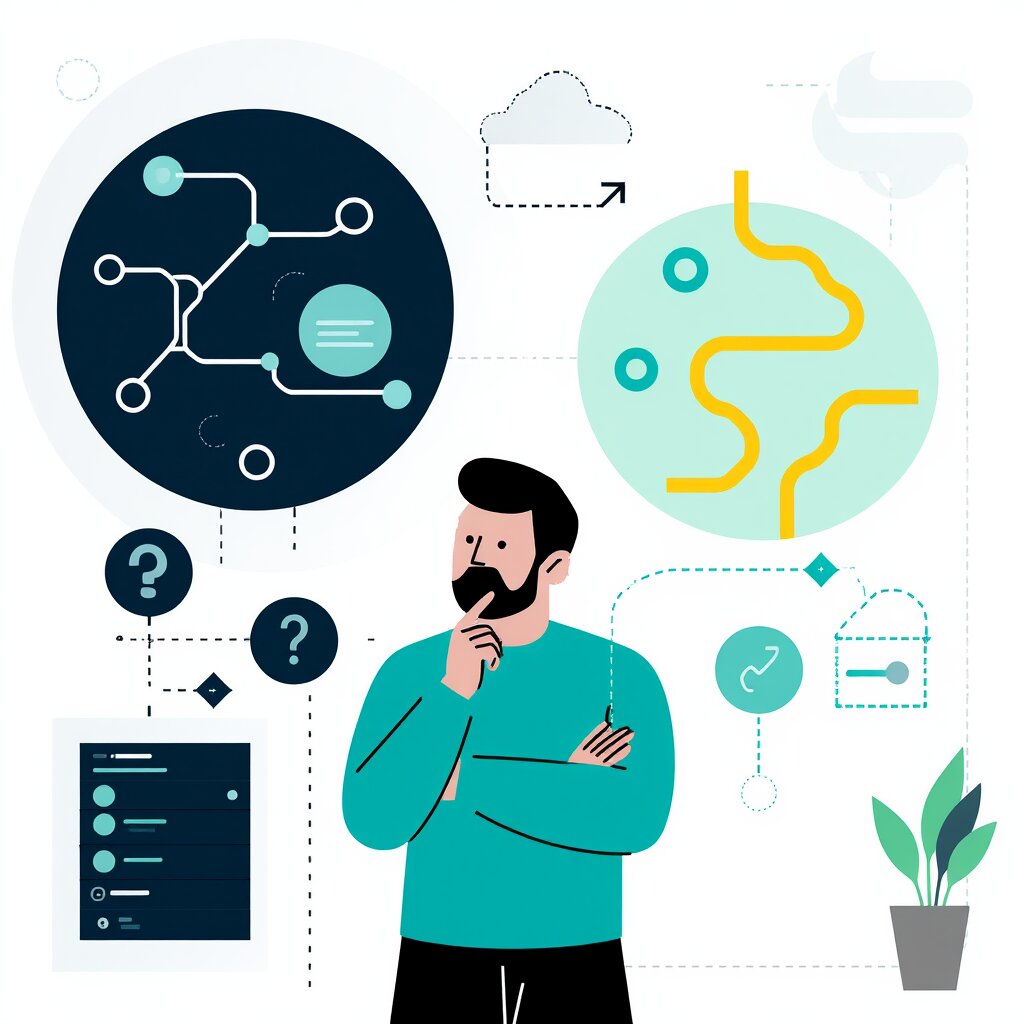 Graphic representation of the topic Platform Engineering: DevOps Redemption or Rebranding Exercise?