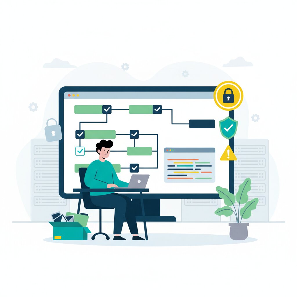 Graphic representation of the topic Software Supply Chain Security: After SolarWinds and XZ Utils