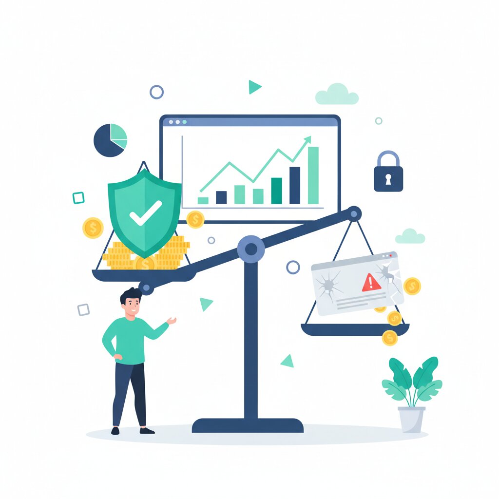 Graphic representation of deepfake fraud financial exposure and defence investment ROI