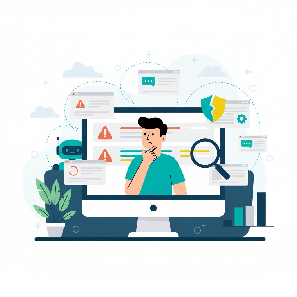 Graphic representation of the topic Shadow AI in Mid-Market Companies