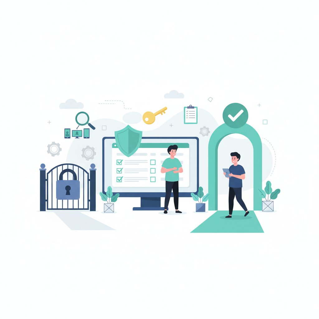 Graphic representation of detecting shadow AI and creating sanctioned pathways for tool use