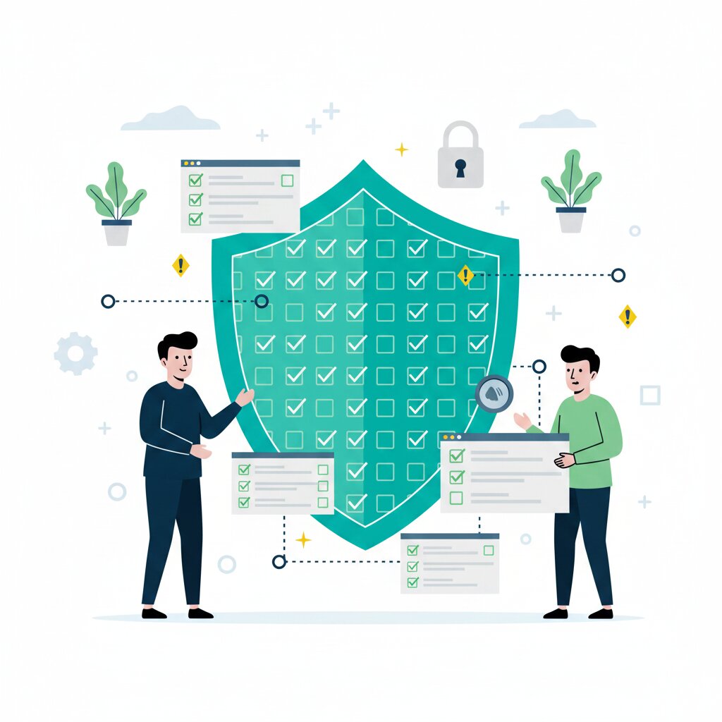 Graphic representation of SAFE-MCP enterprise security framework for the Model Context Protocol