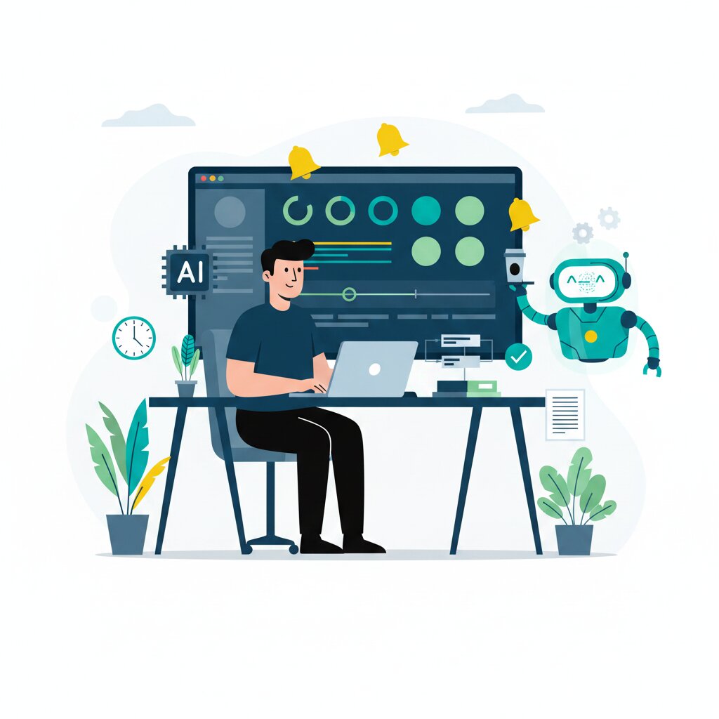 Graphic representation of the topic From Alert to Resolution: Inside an AI-Driven Incident at 3 AM