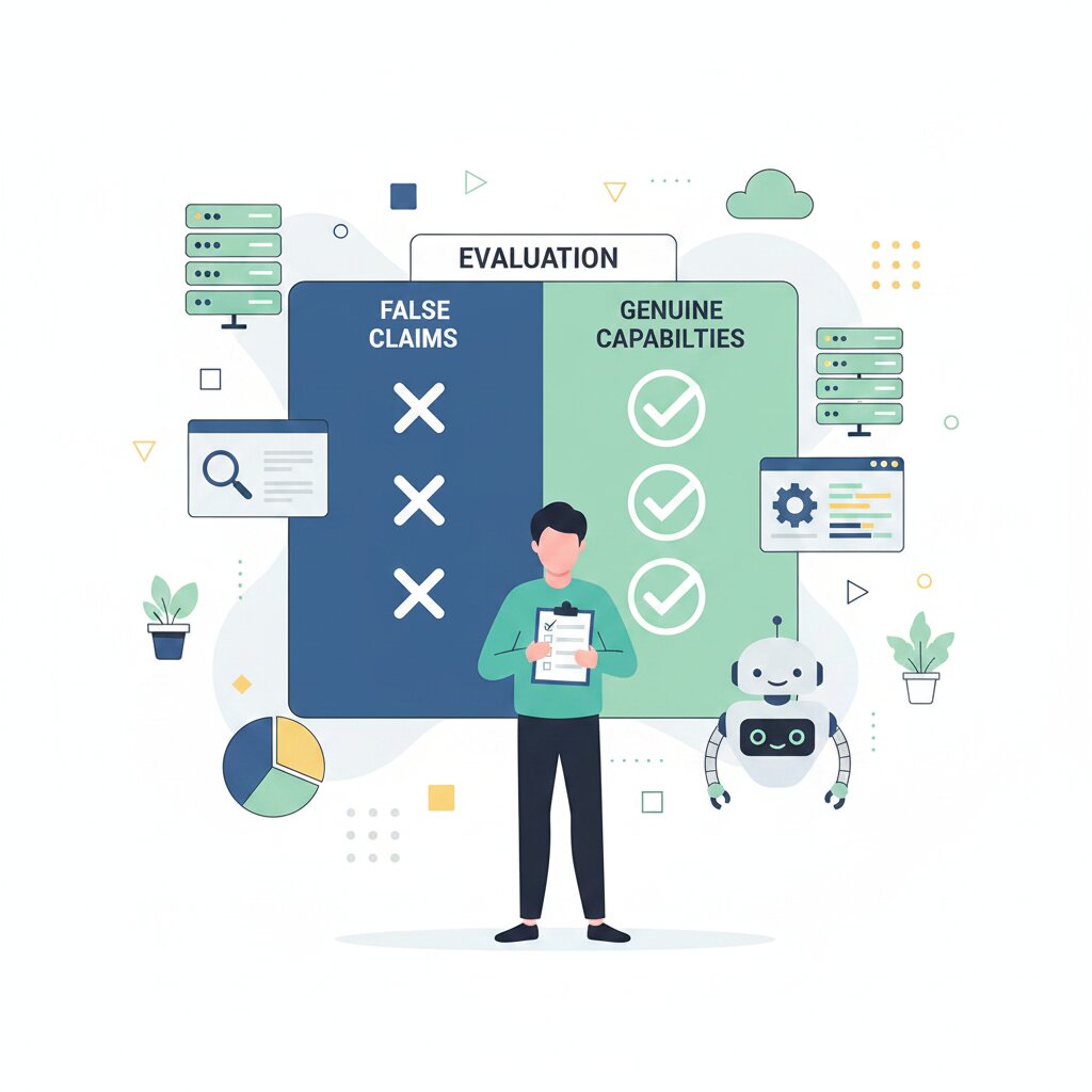 Graphic representation of evaluating AI incident management platforms beyond AI-washing