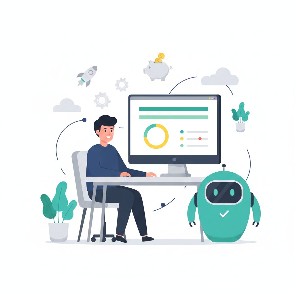 Graphic representation of running an AI SRE pilot with budget and team impact considerations