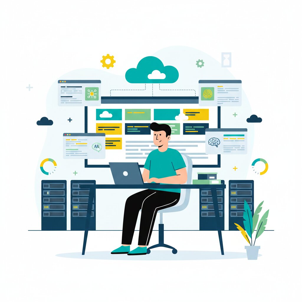 Graphic representation of AWS Bedrock open-weight models running Qwen, Kimi K2, and MiniMax without infrastructure overhead