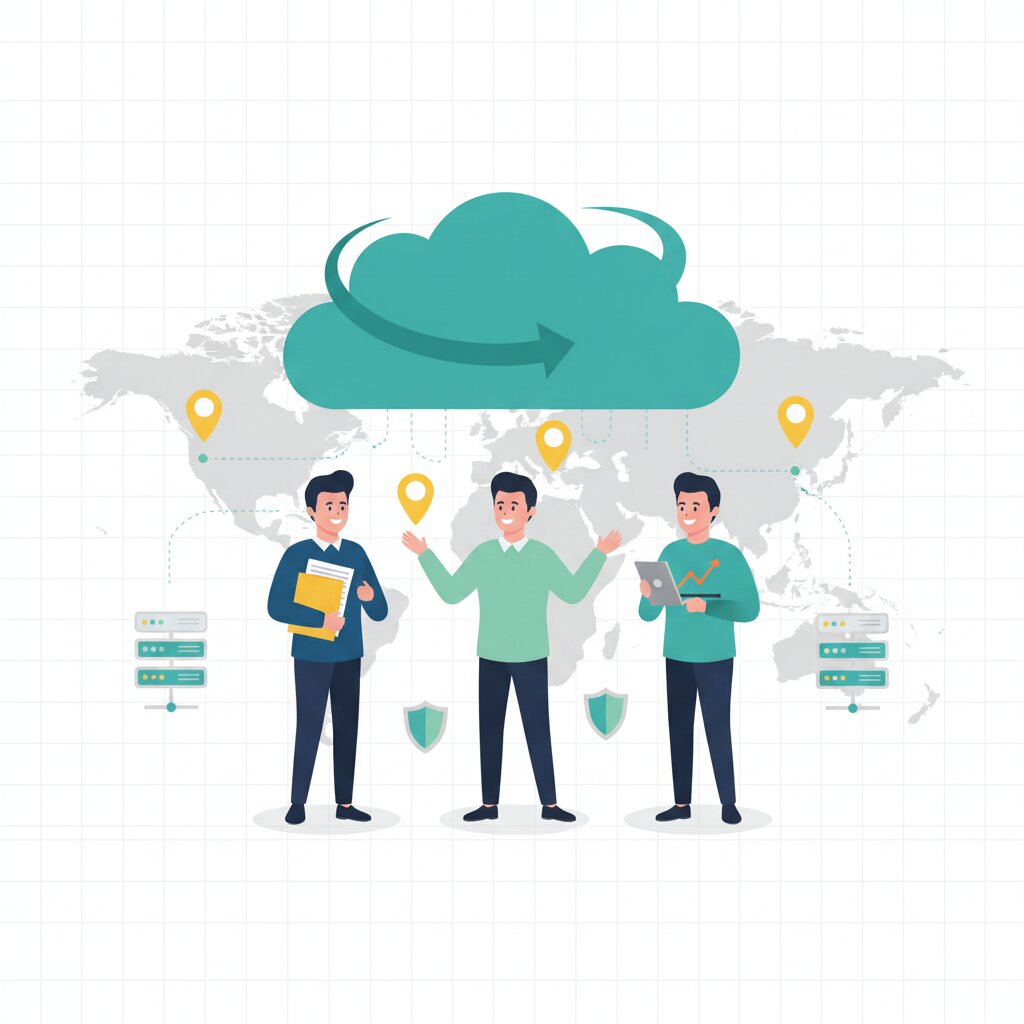 Graphic representation of the topic European Digital Sovereignty: Building an Airbus for the Cloud
