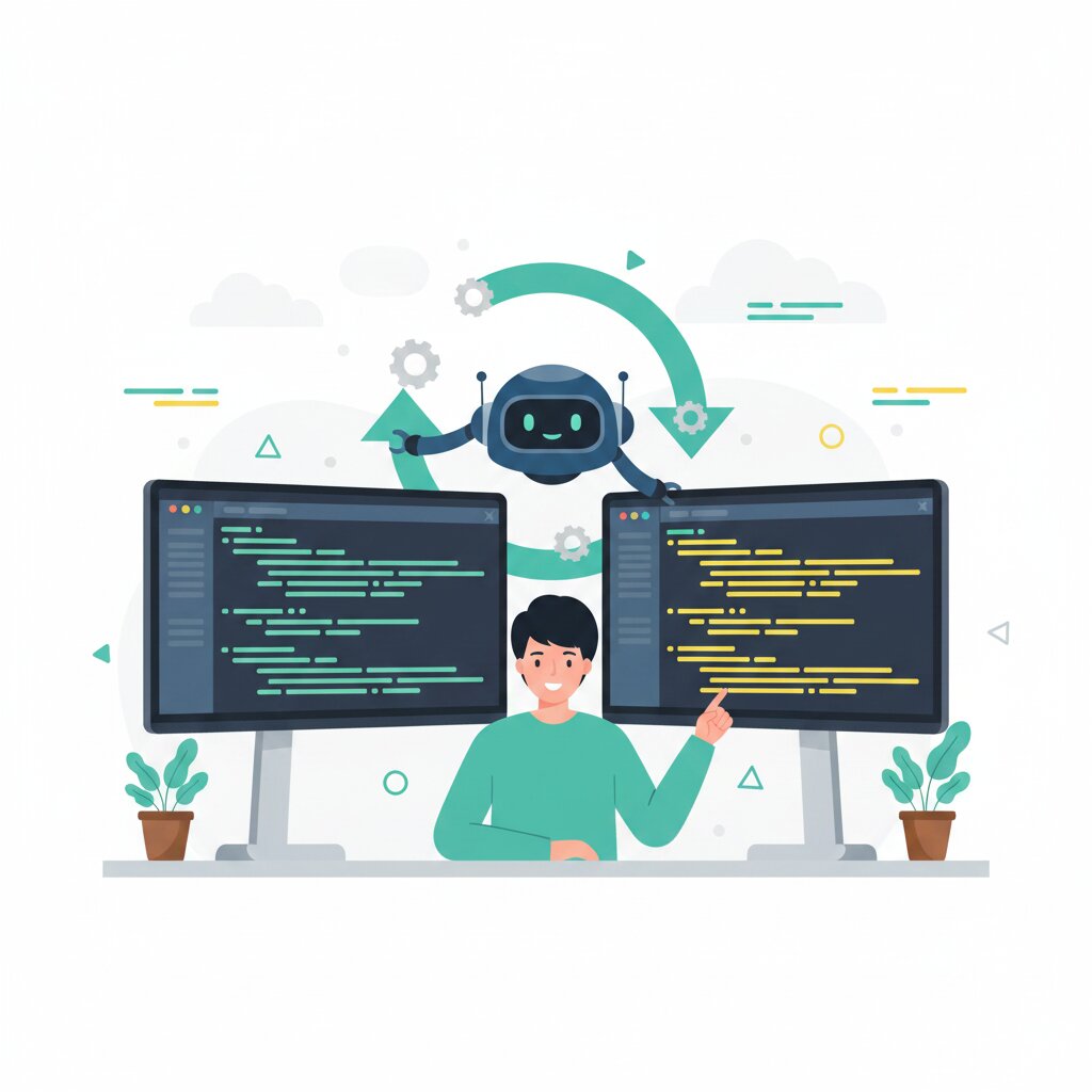 Graphic representation of AI-Assisted Code Translation from C++ to Rust