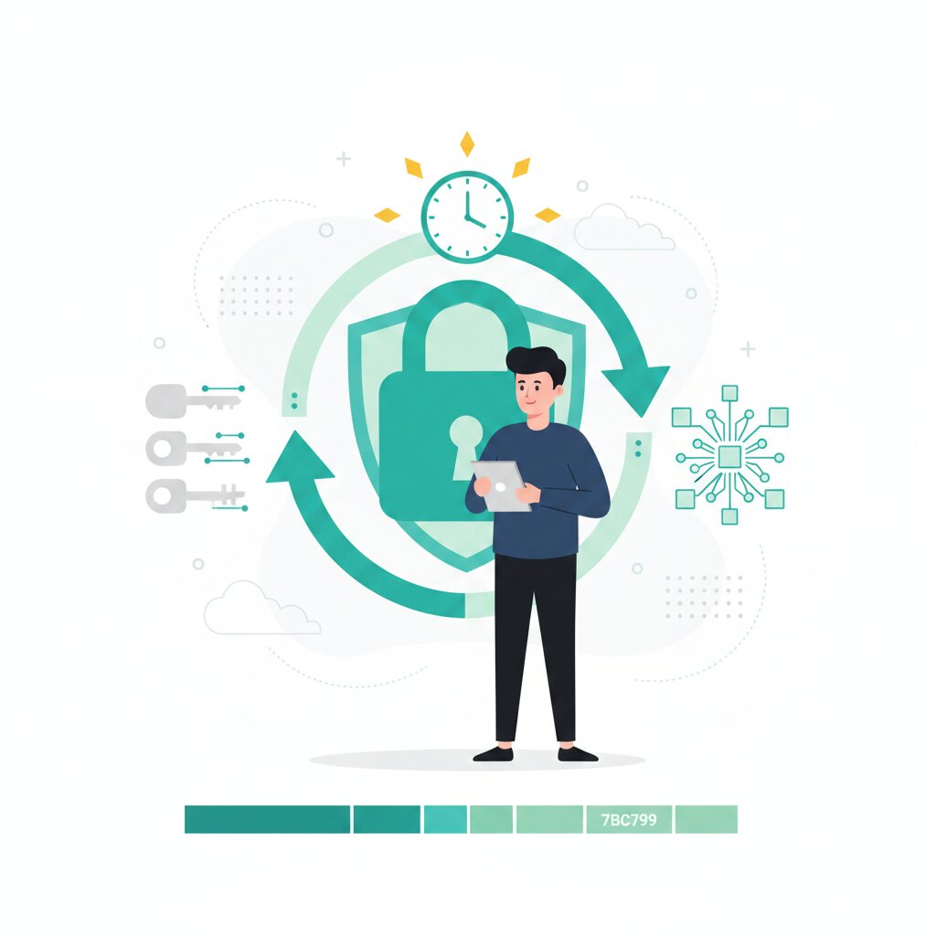 Graphic representation of hybrid post-quantum cryptography architecture and migration