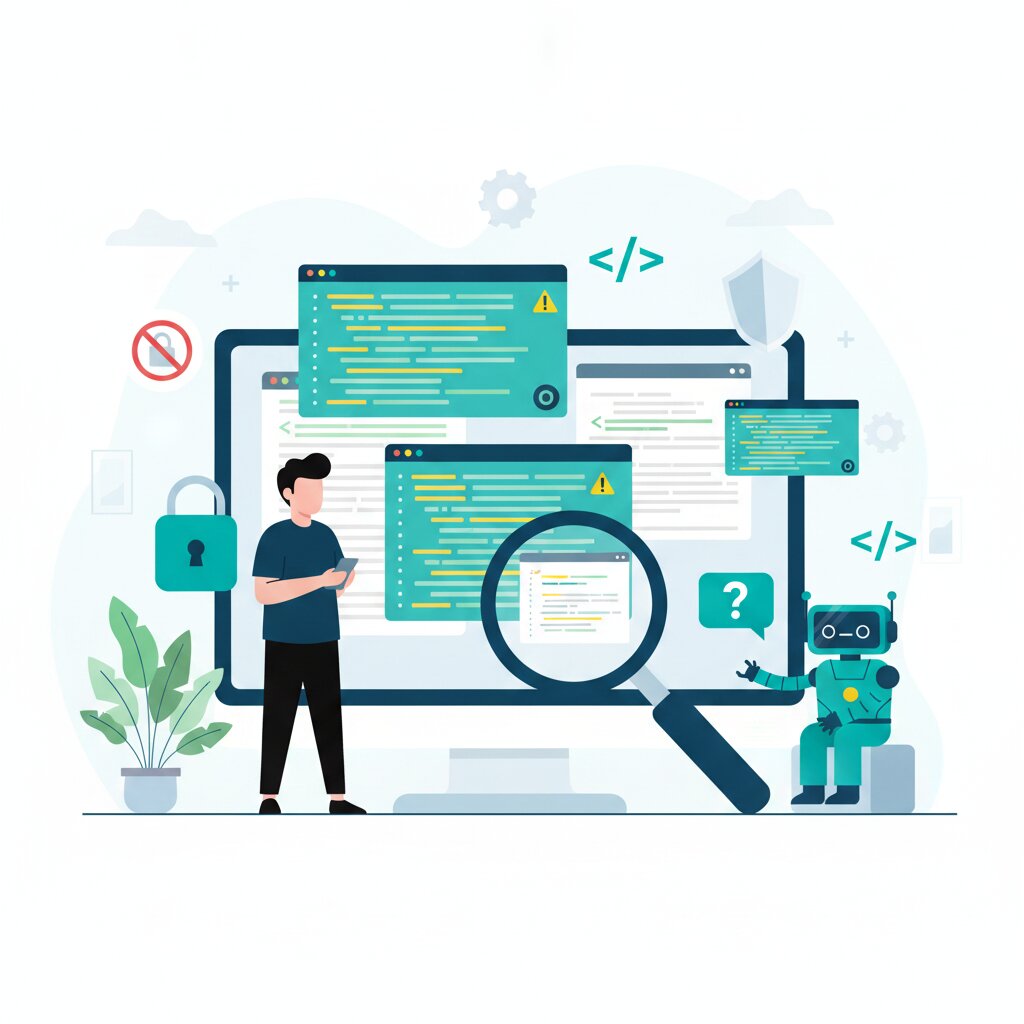 Graphic representation of the topic: The #1 AppSec Blind Spot: Why AI Code Defeats Traditional SAST