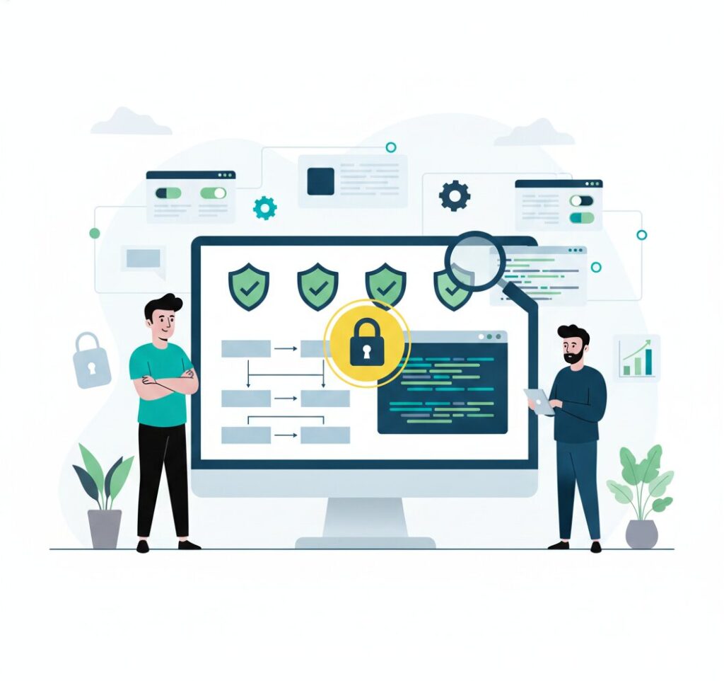 Graphic representation of the topic RSAC 2026: The Turning Point for Application Security