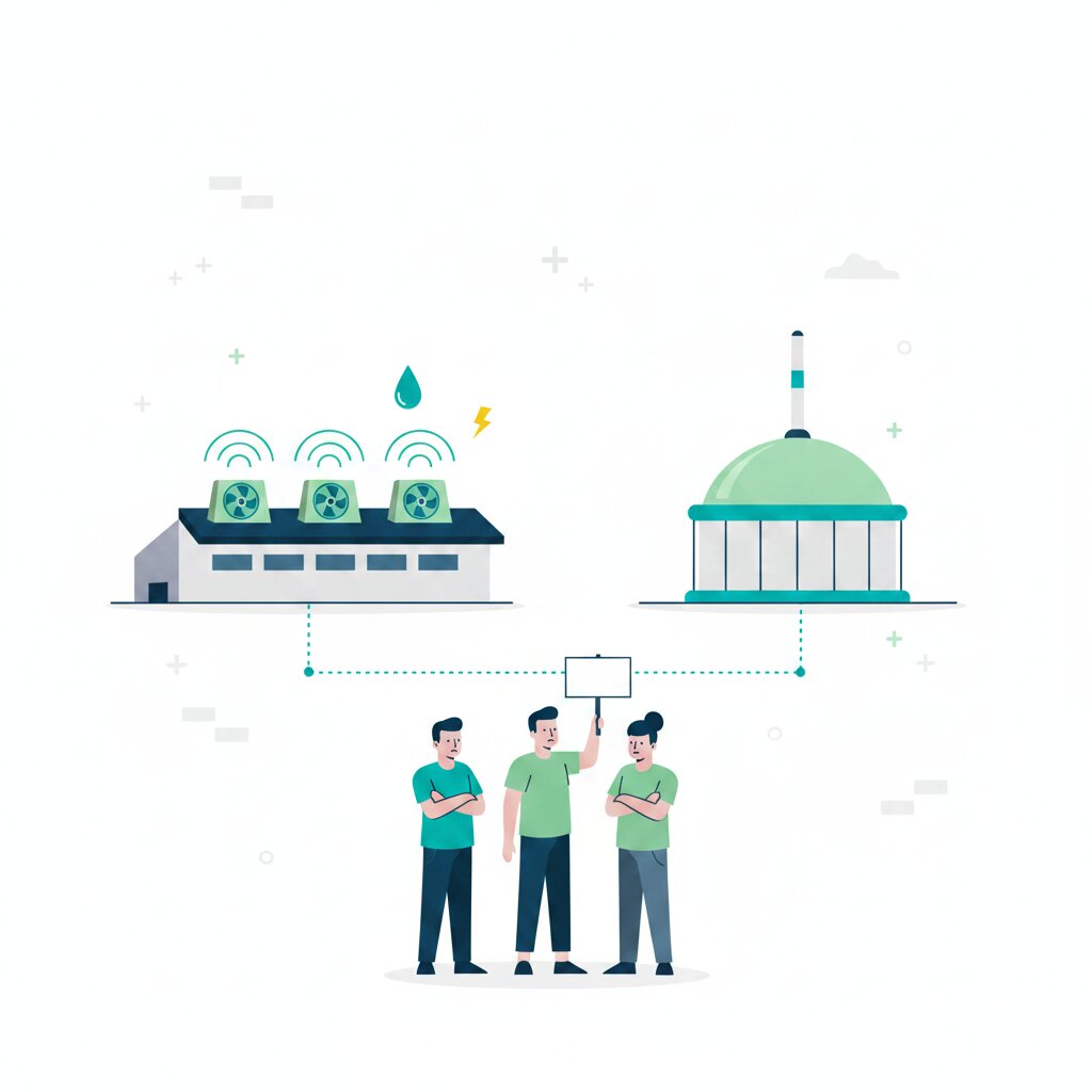 Why Communities Oppose AI Data Centers More Than Nuclear Power Plants