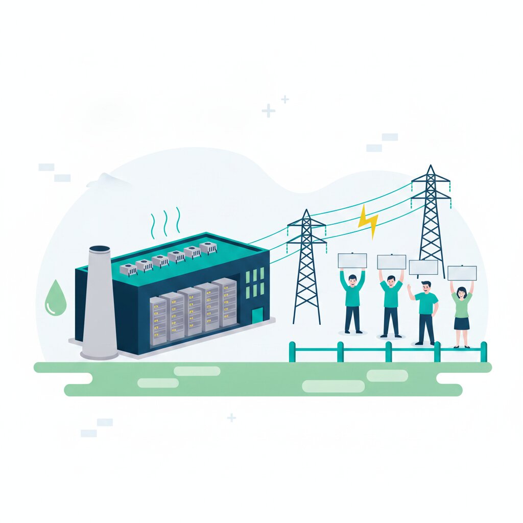 The Data Center Backlash: Energy, Land, and Community Resistance