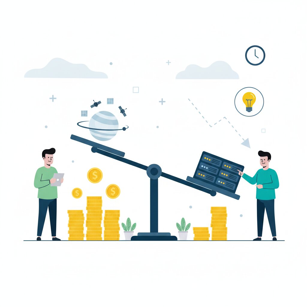What Orbital Data Centres Really Cost Compared with Terrestrial